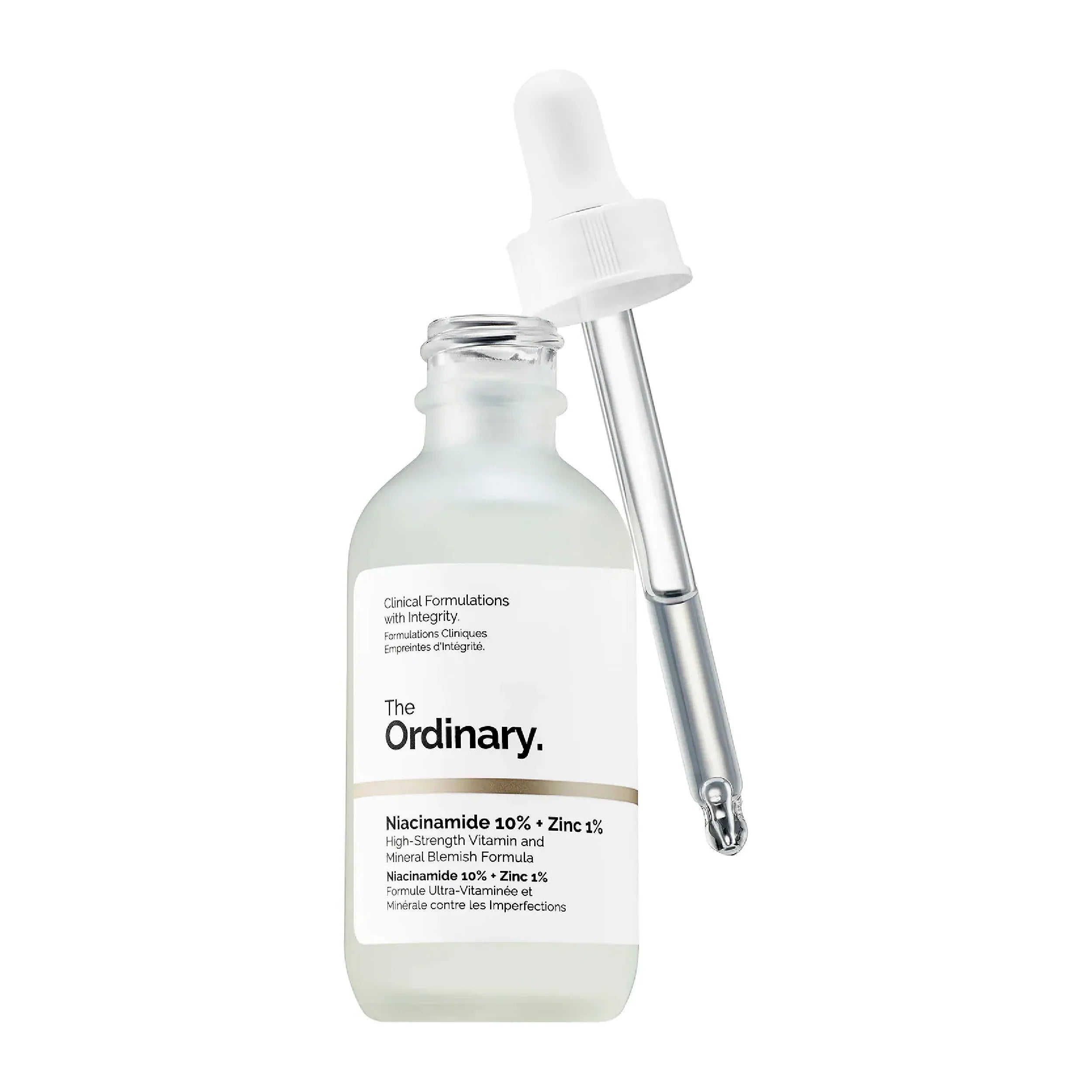 The Ordinary niacinamide serum bottle